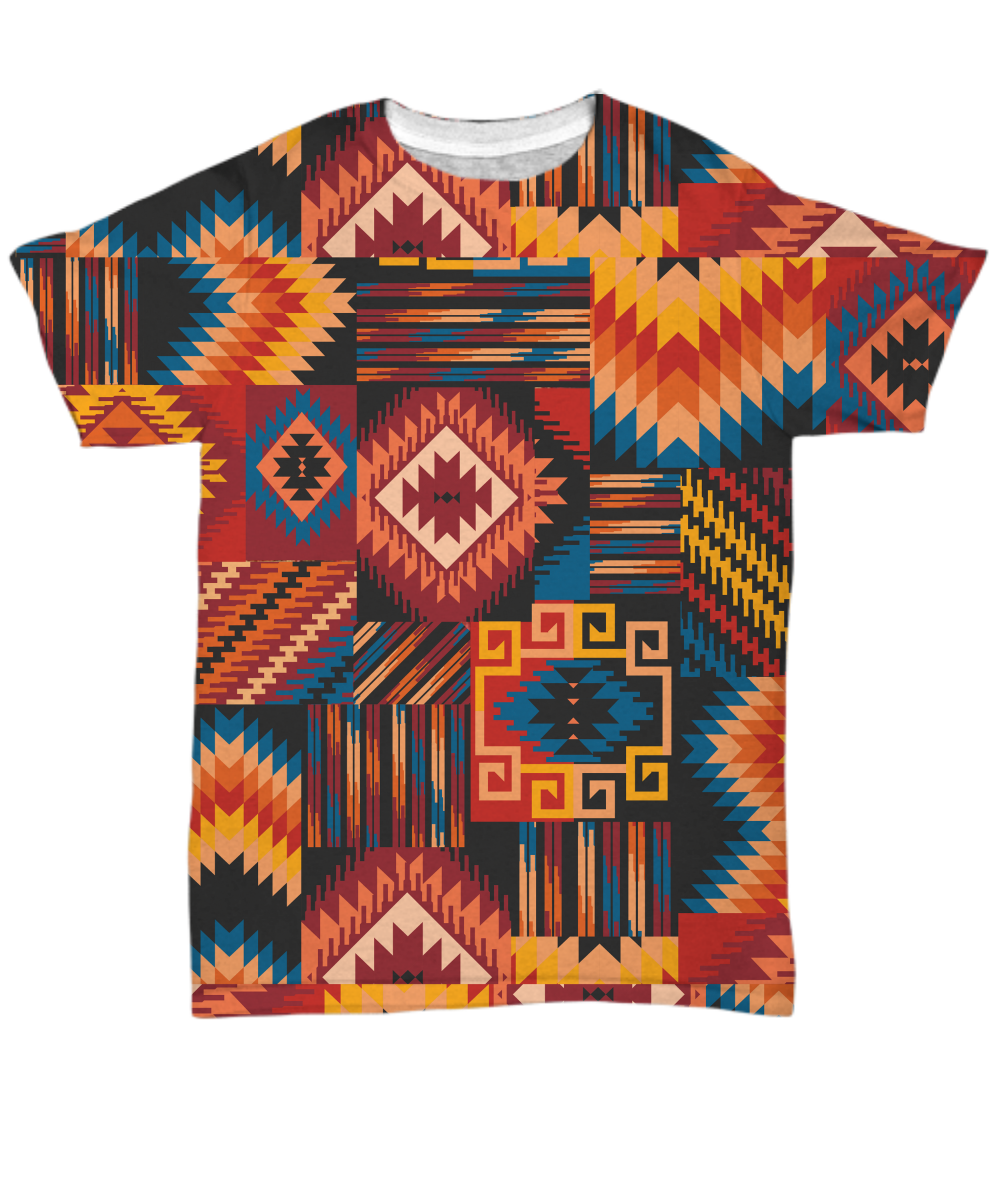 Native American Pattern T-Shirt-grizzshop