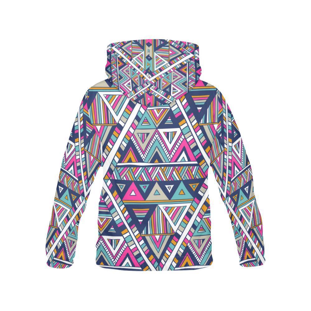 Native Navajo American Indians Aztec Tribal Print Women Pullover Hoodies -grizzshop