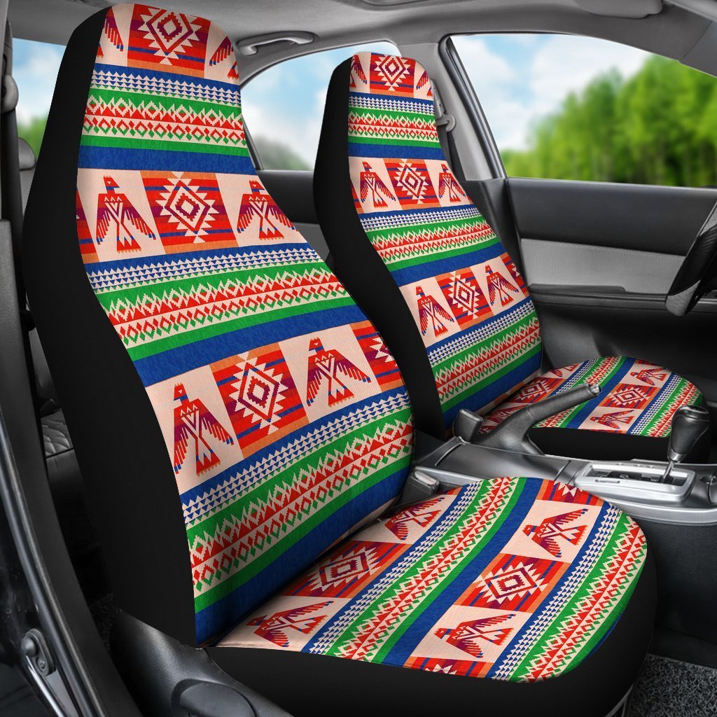 Navajo Aztec Tribal Native Indians American Print Universal Fit Car Seat Cover-grizzshop