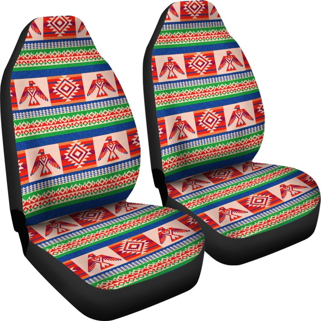 Navajo Aztec Tribal Native Indians American Print Universal Fit Car Seat Cover-grizzshop