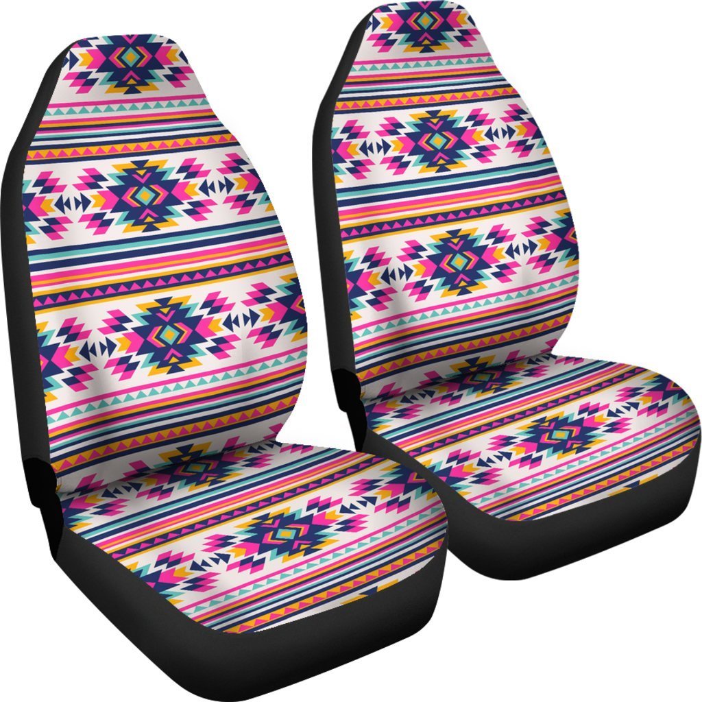 Navajo Native American Indians Aztec Tribal Print Universal Fit Car Seat Cover-grizzshop