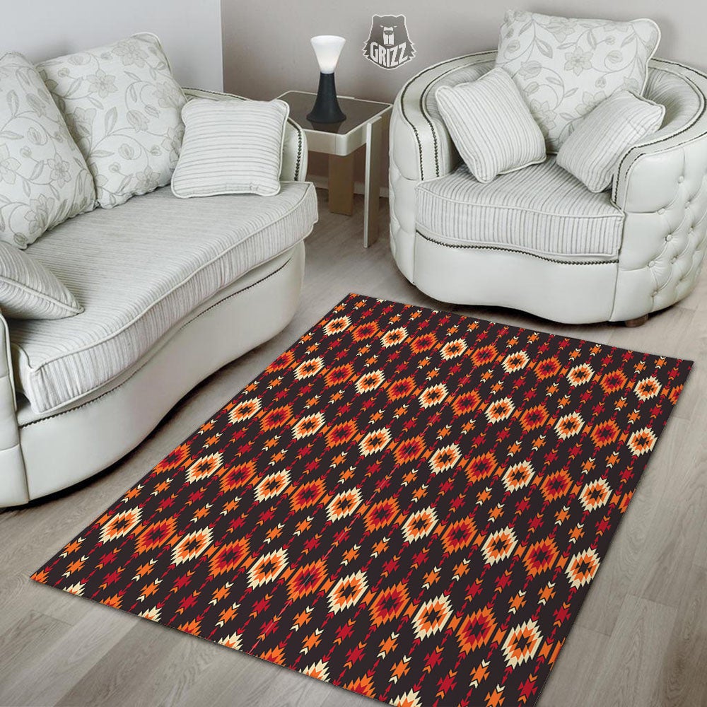 Navajo Native Pattern Floor Mat-grizzshop