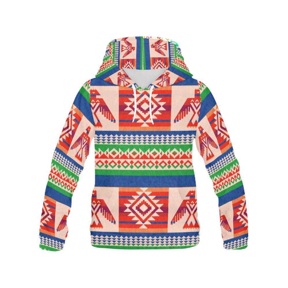Navajo Aztec Tribal Native Indians American Print Women Pullover Hoodies -grizzshop