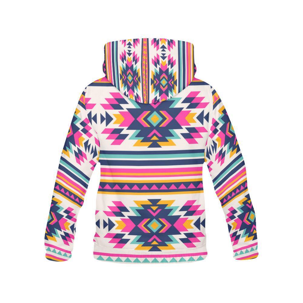 Navajo Native American Indians Aztec Tribal Print Women Pullover Hoodies -grizzshop