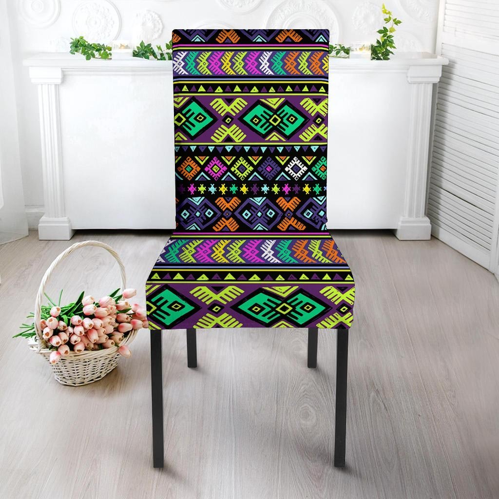 Navojo Aztec Print Chair Cover-grizzshop
