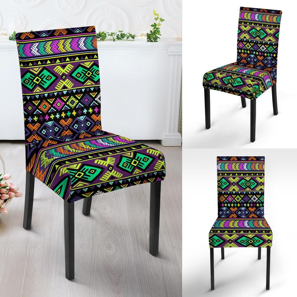 Navojo Aztec Print Chair Cover-grizzshop
