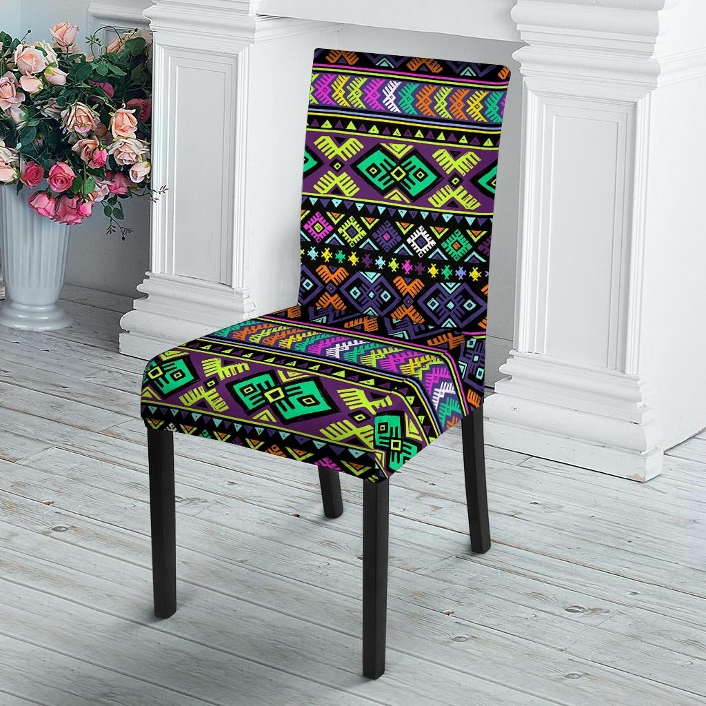 Navojo Aztec Print Chair Cover-grizzshop
