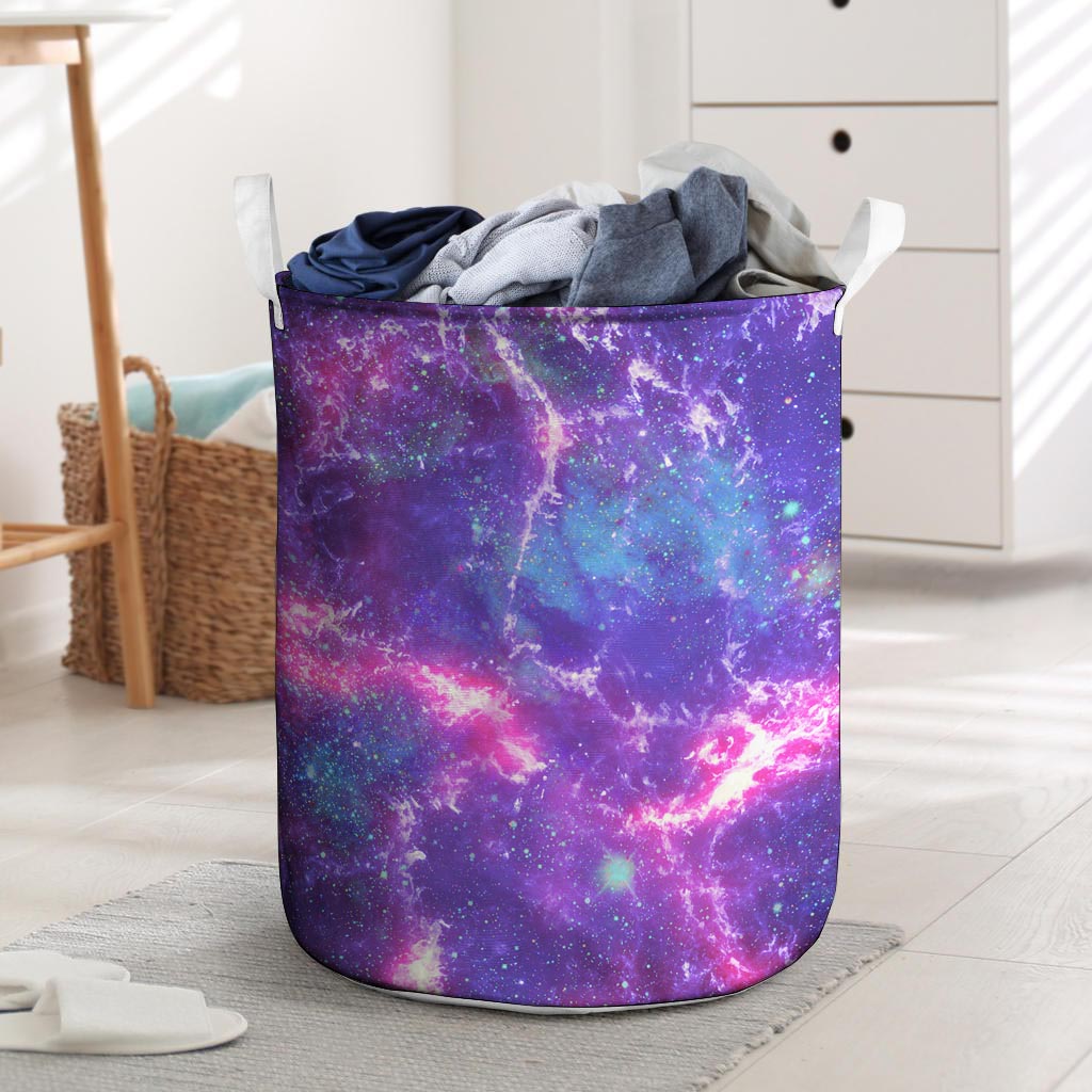 Nebula Galaxy Space Laundry Basket-grizzshop