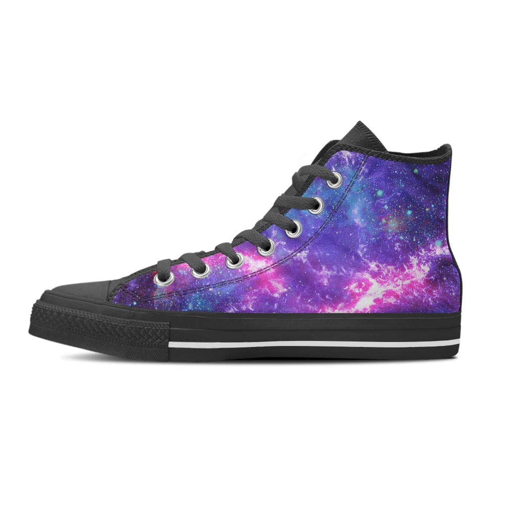 Nebula Galaxy Space Women's High Top Shoes-grizzshop