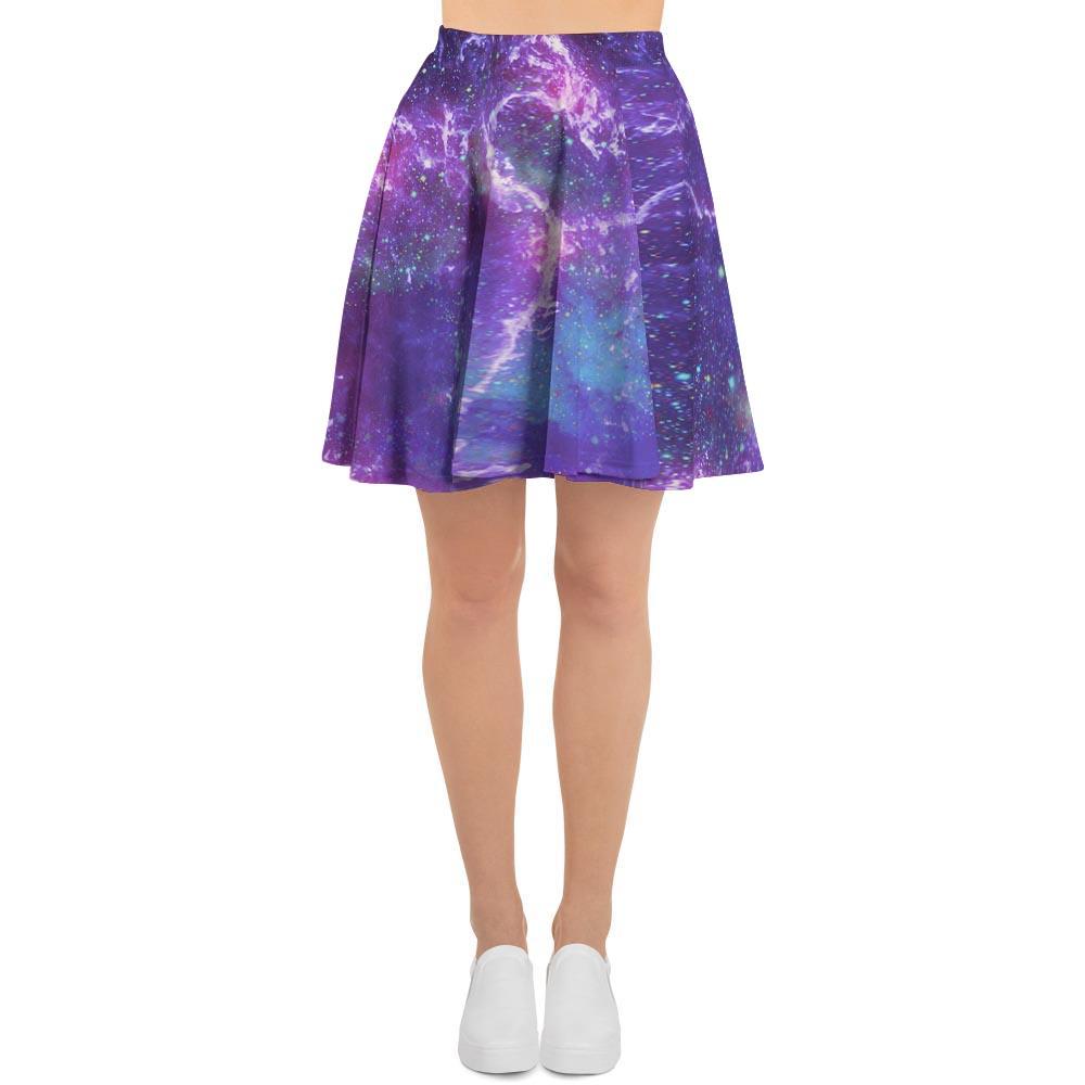 Nebula Galaxy Space Women's Skirt-grizzshop
