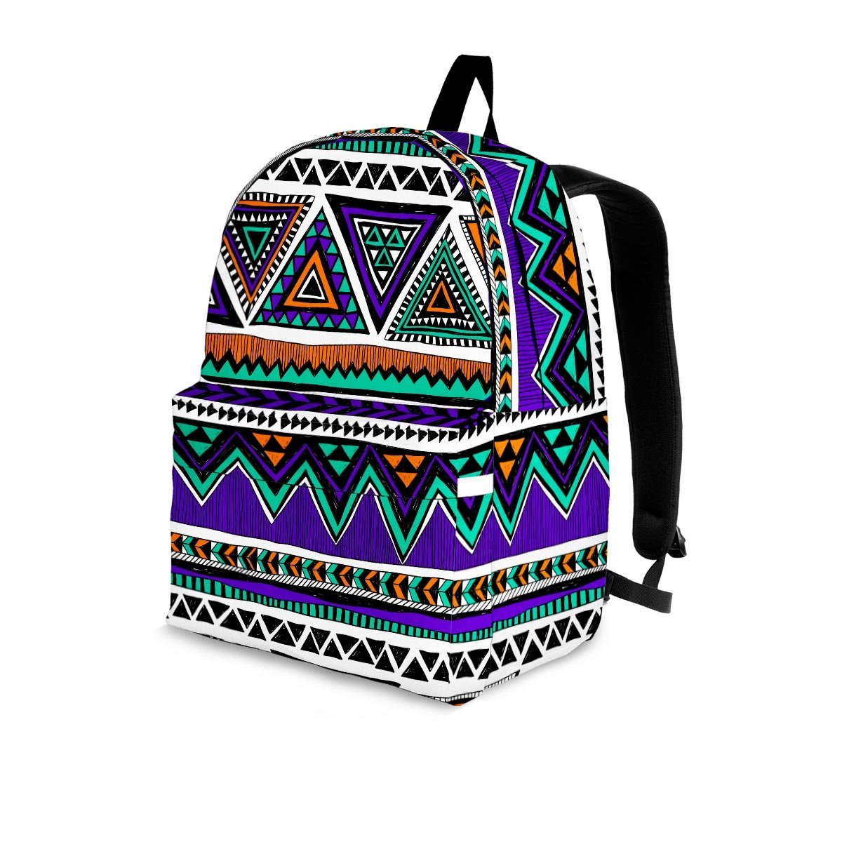 Neon Color Indian Aztec Doodle Backpack-grizzshop