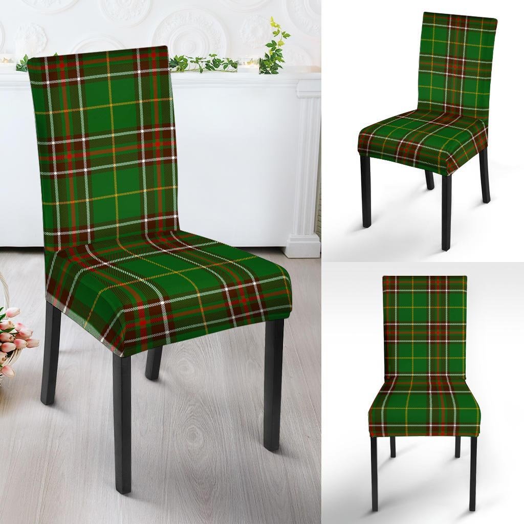 Newfoundland Tartan Green Plaid Chair Cover-grizzshop