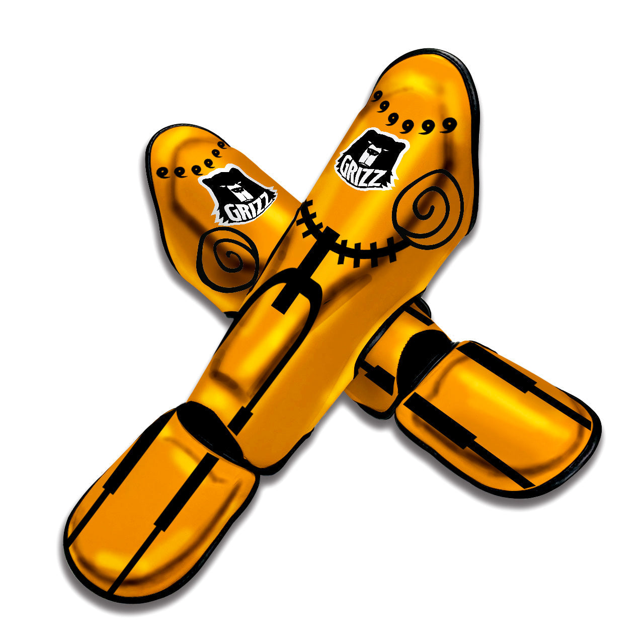 Nine Tail Mode Muay Thai Shin Guards-grizzshop