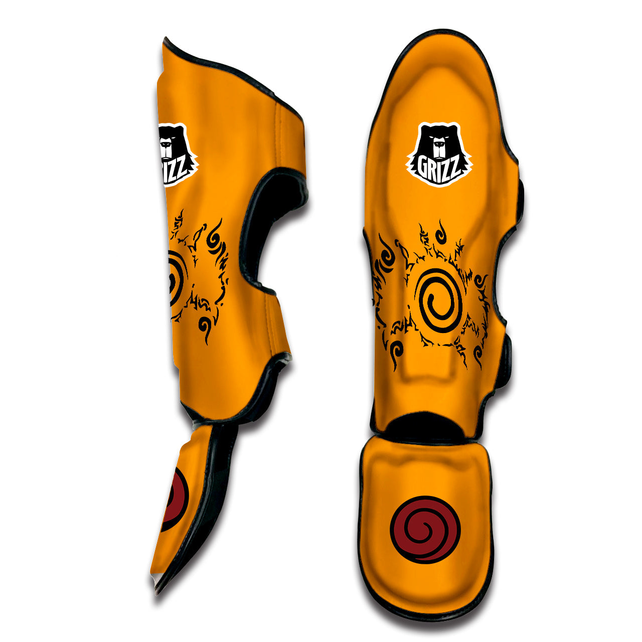 Nine Tail Seal Muay Thai Shin Guards-grizzshop