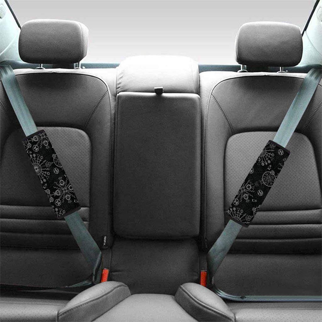 Occult Witch Gothic Seat Belt Cover-grizzshop