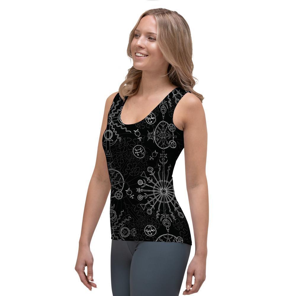 Occult Witch Gothic Women's Tank Top-grizzshop