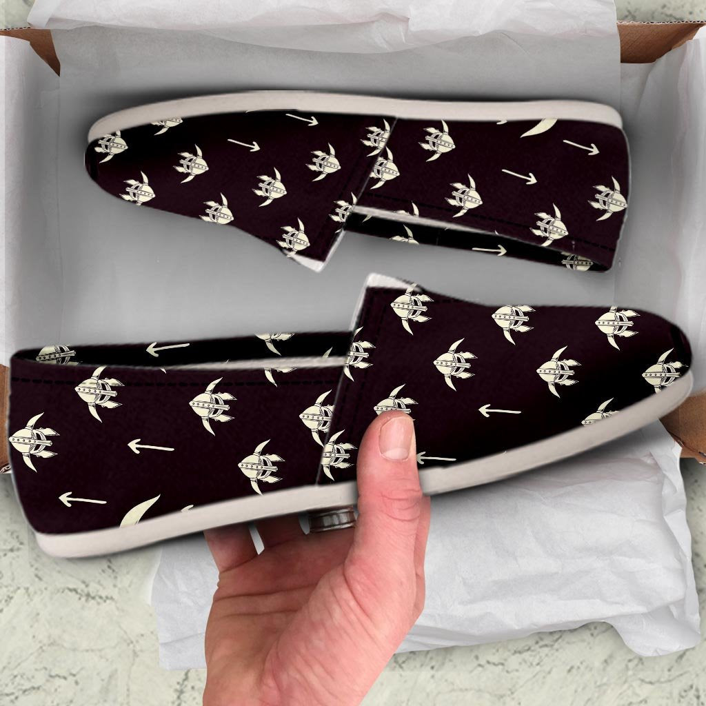 Odin's Mask Viking Canvas Shoes-grizzshop