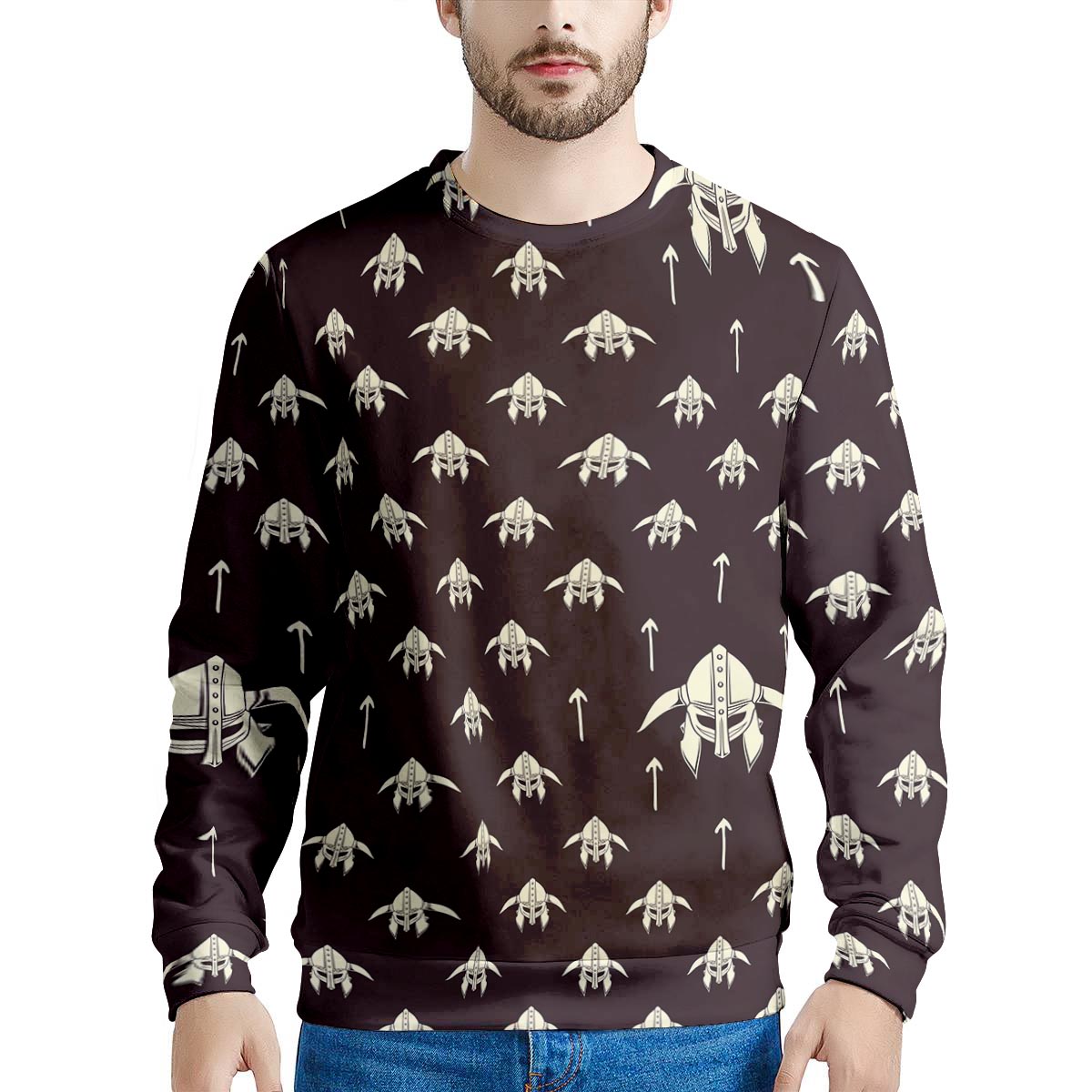 Odin's Mask Viking Men's Short Sleeve Shirt