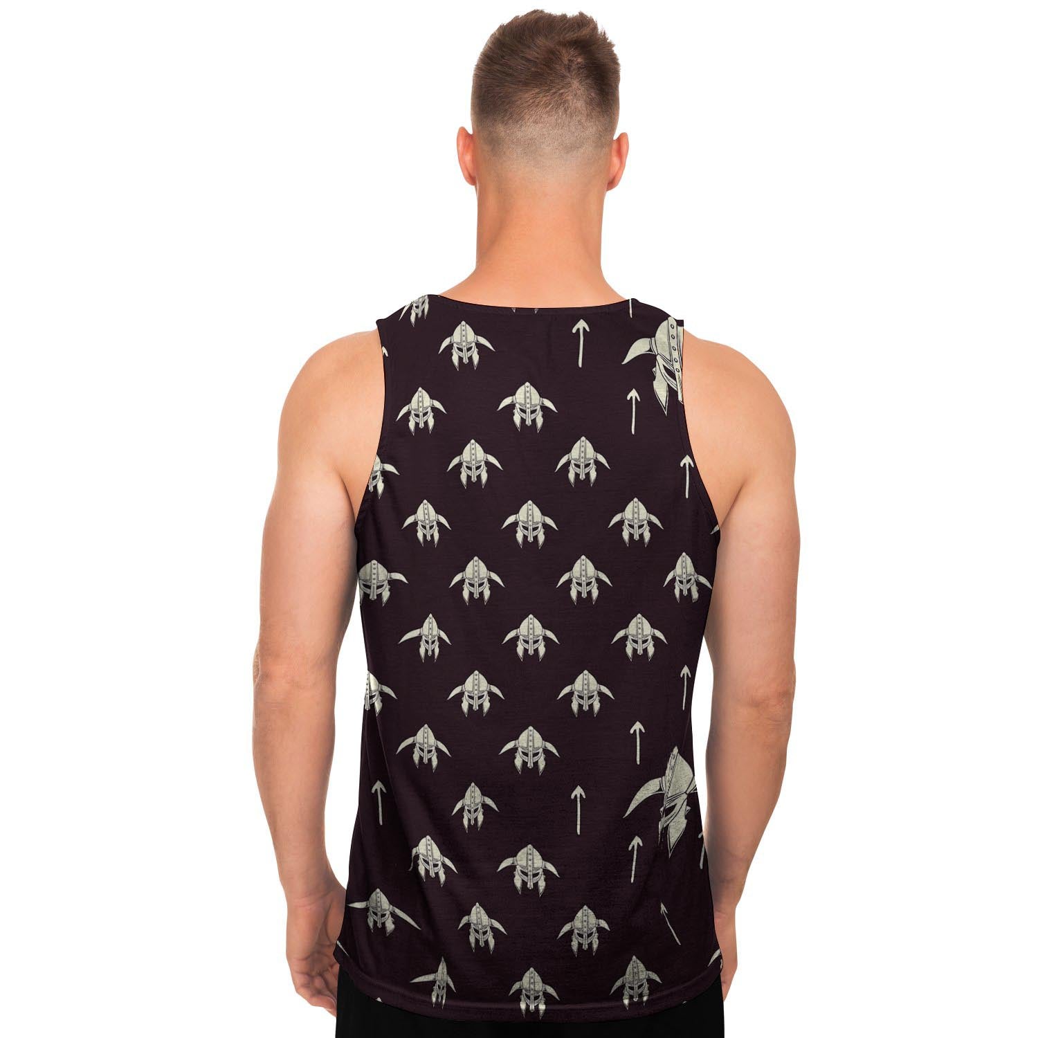 Odin's Mask Viking Men's Tank Tops-grizzshop