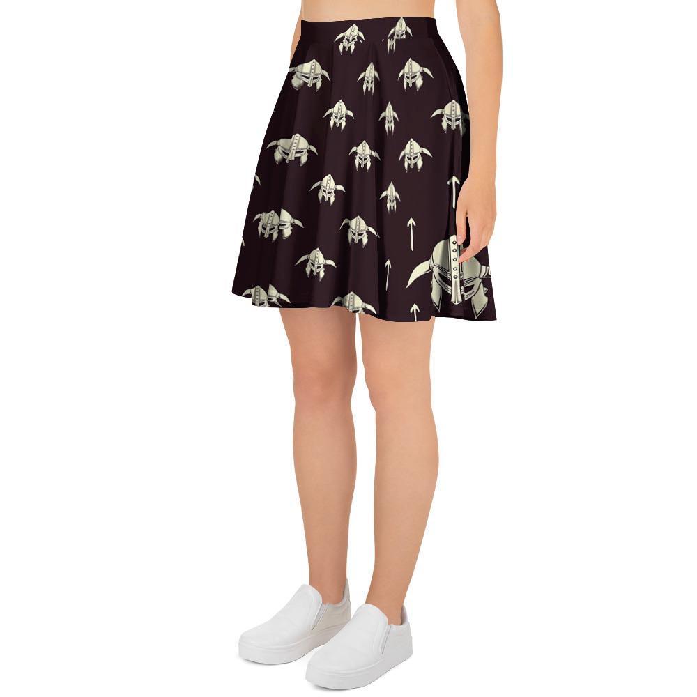 Odin's Mask Viking Women's Skirt-grizzshop