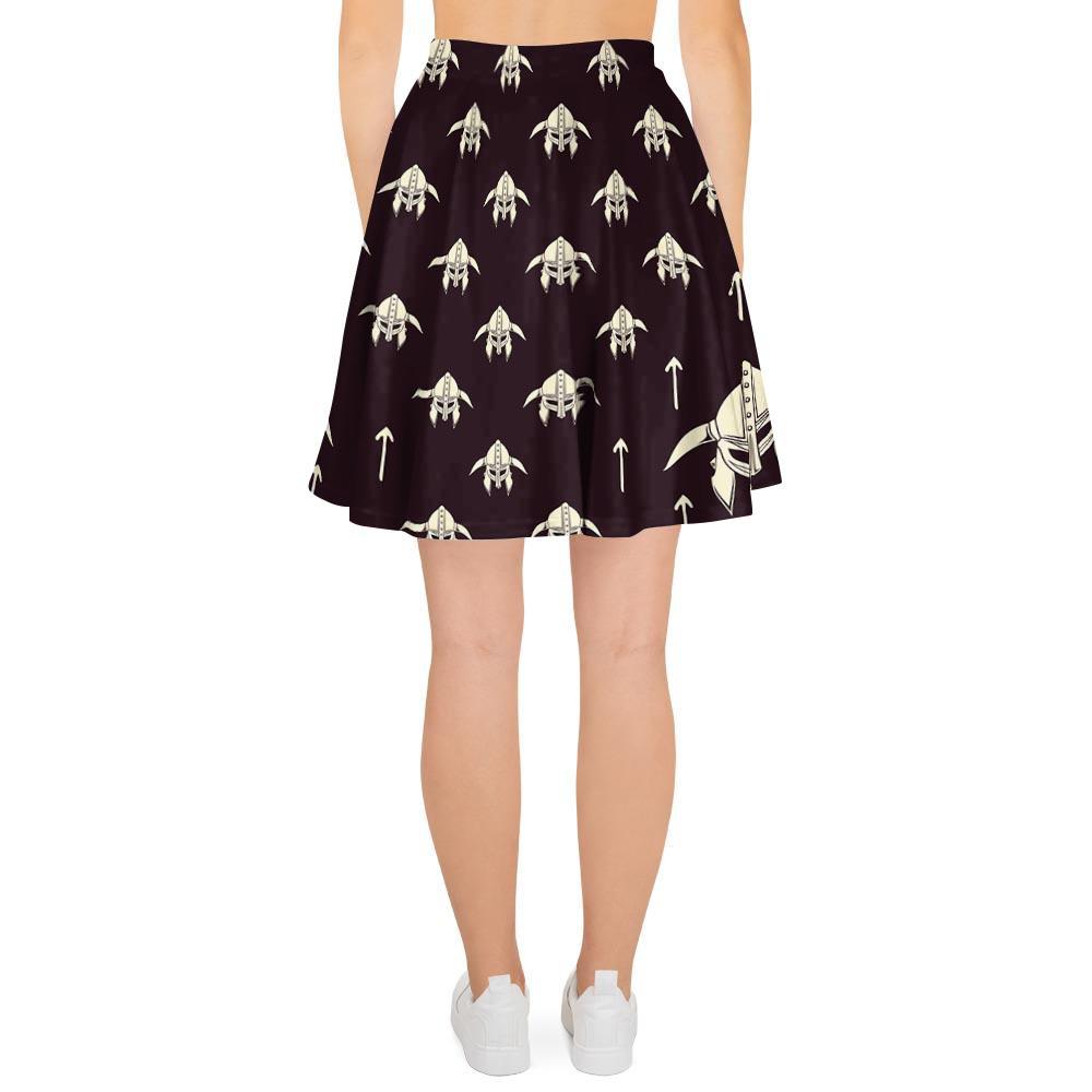 Odin's Mask Viking Women's Skirt-grizzshop