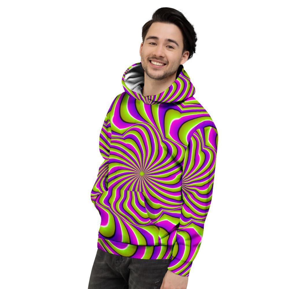 Optical illusion Abstract Men's Hoodie-grizzshop