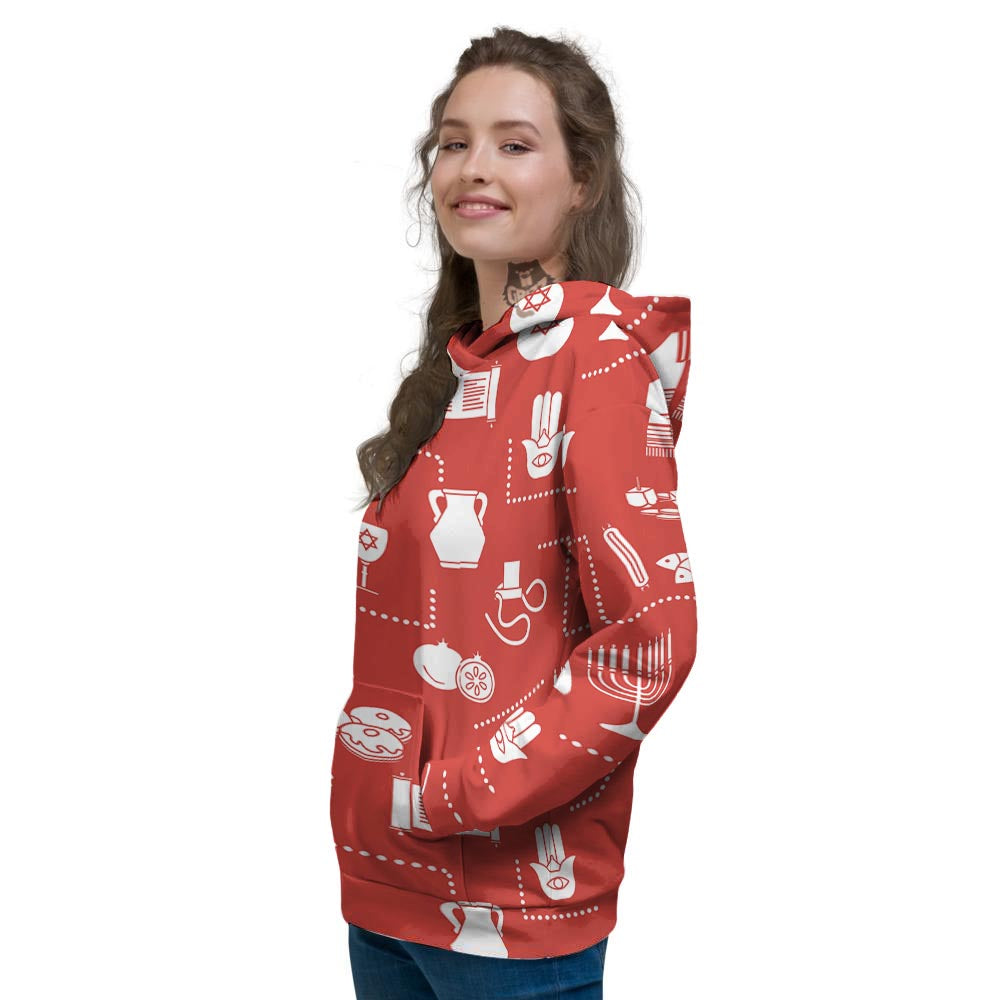 Orthodox Print Pattern Women's Hoodie-grizzshop