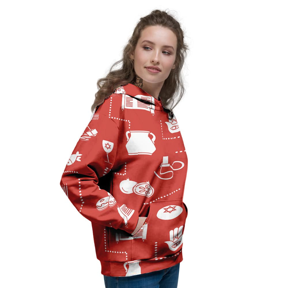 Orthodox Print Pattern Women's Hoodie-grizzshop
