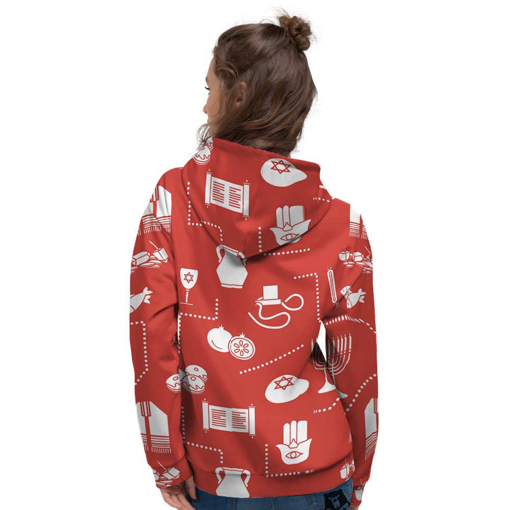 Orthodox Print Pattern Women's Hoodie-grizzshop