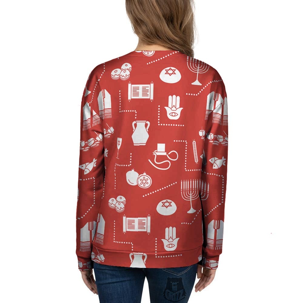 Orthodox Print Pattern Women's Sweatshirt-grizzshop