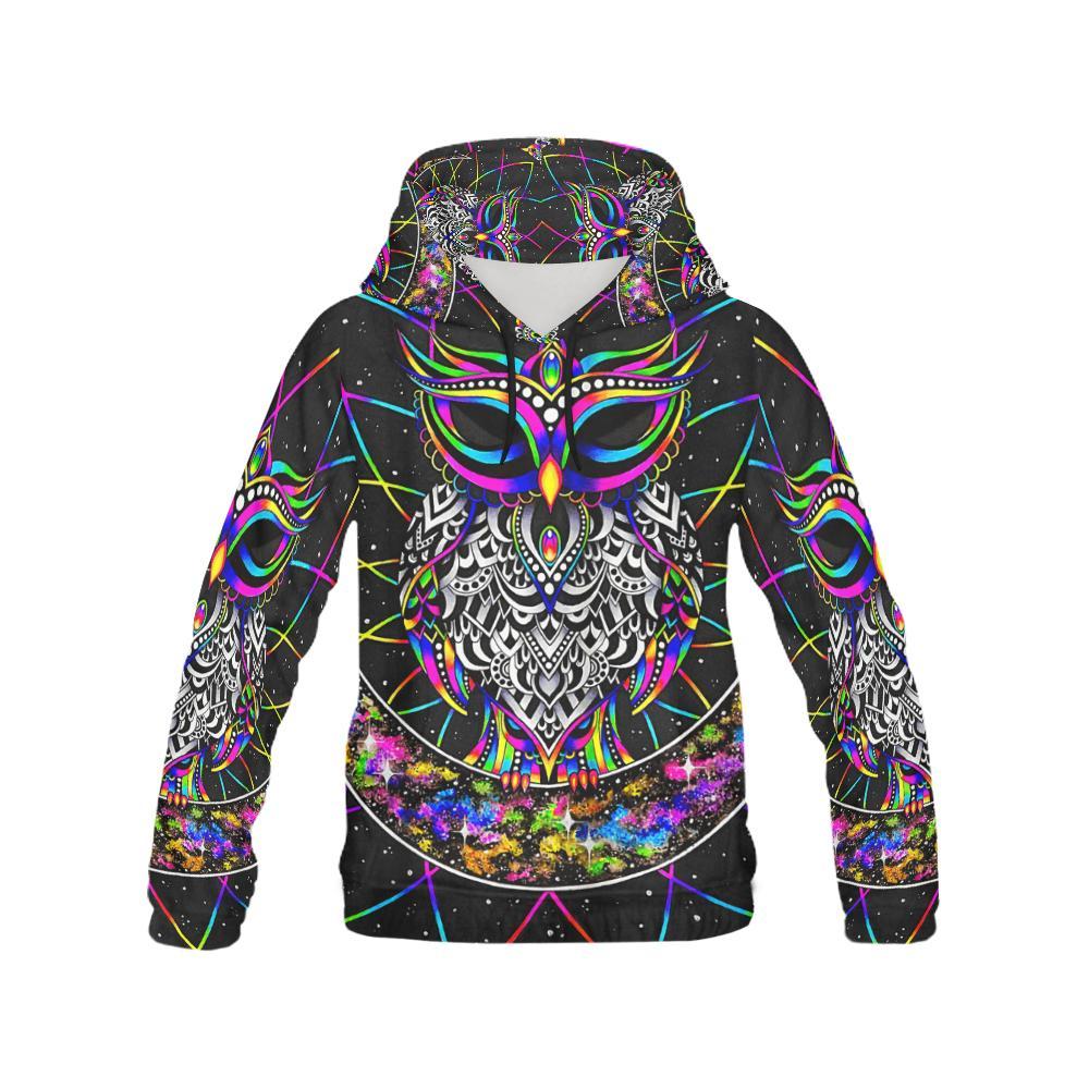 Owl Space hoodie - Hoodie-grizzshop