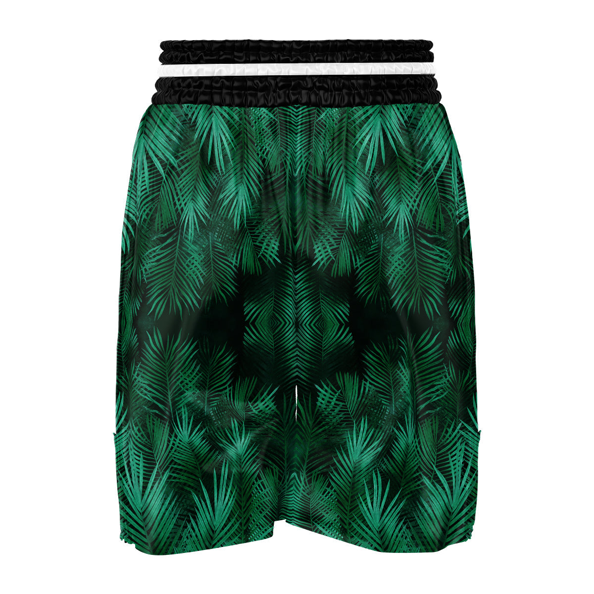 Palm Leaf Tropical Print Pattern Boxing Shorts-grizzshop