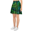 Palm Leaf Tropical Print Women's Skirt-grizzshop