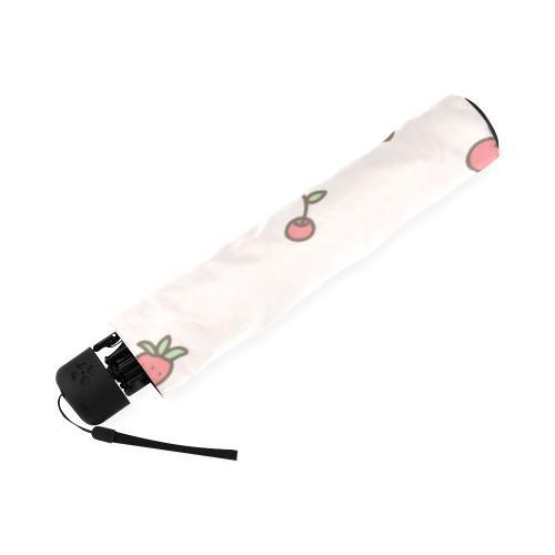 Panda Fruit Pattern Print Foldable Umbrella-grizzshop