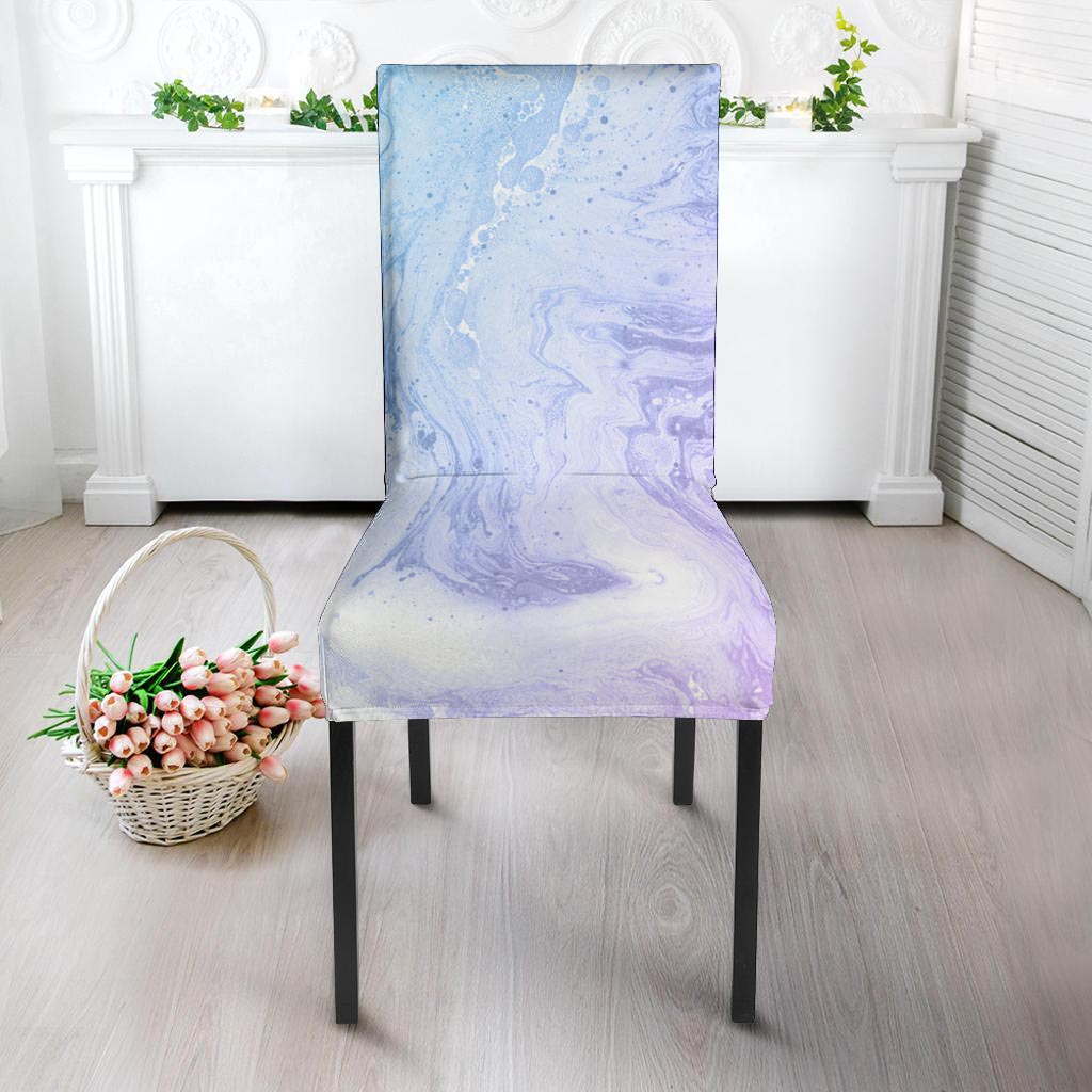 Pastel Marble Chair Cover-grizzshop