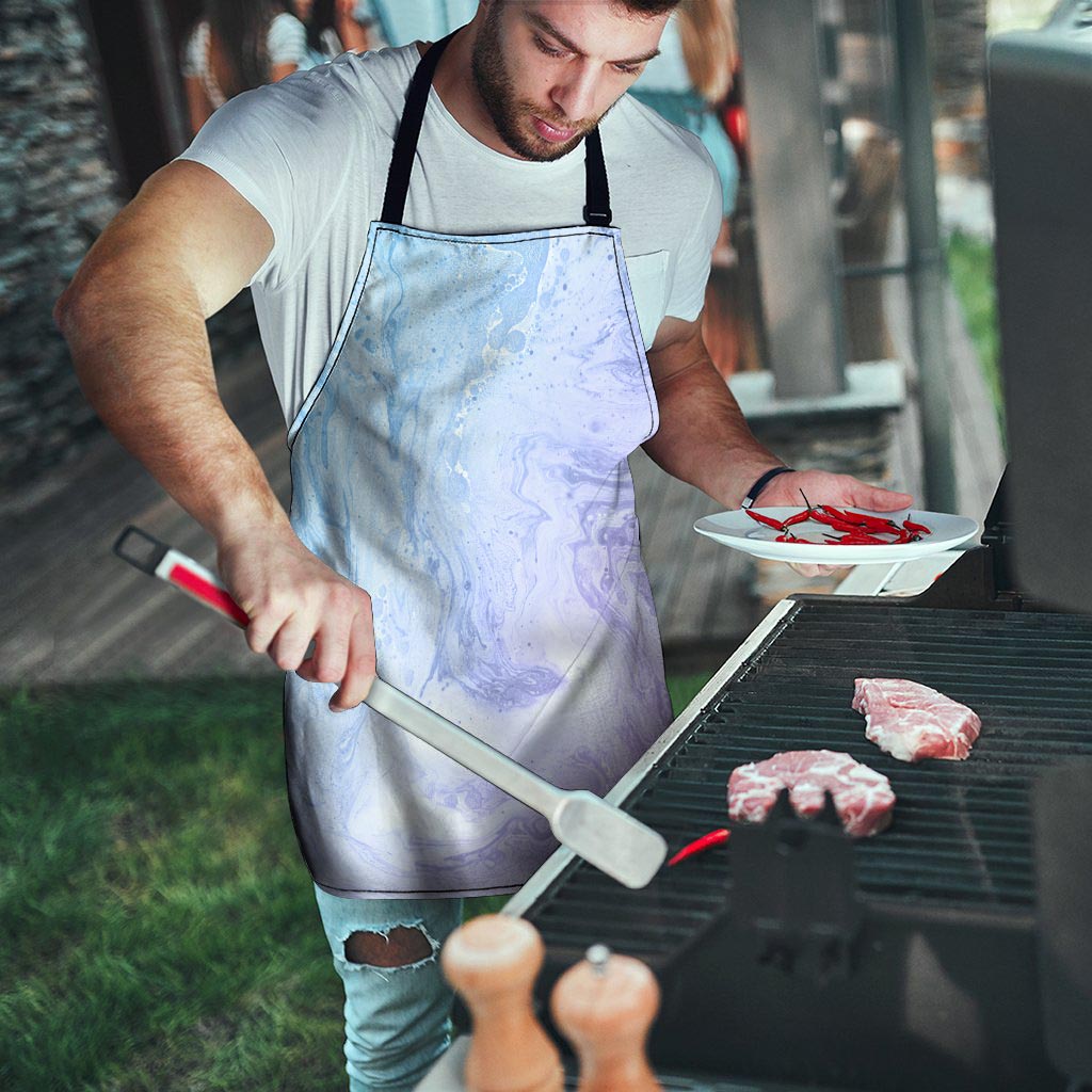 Pastel Marble Men's Apron-grizzshop