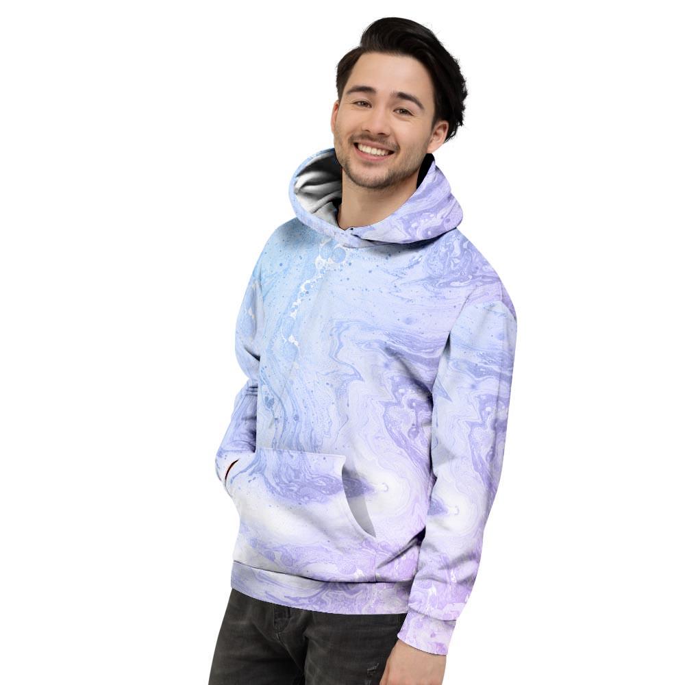 Pastel Marble Men's Hoodie-grizzshop