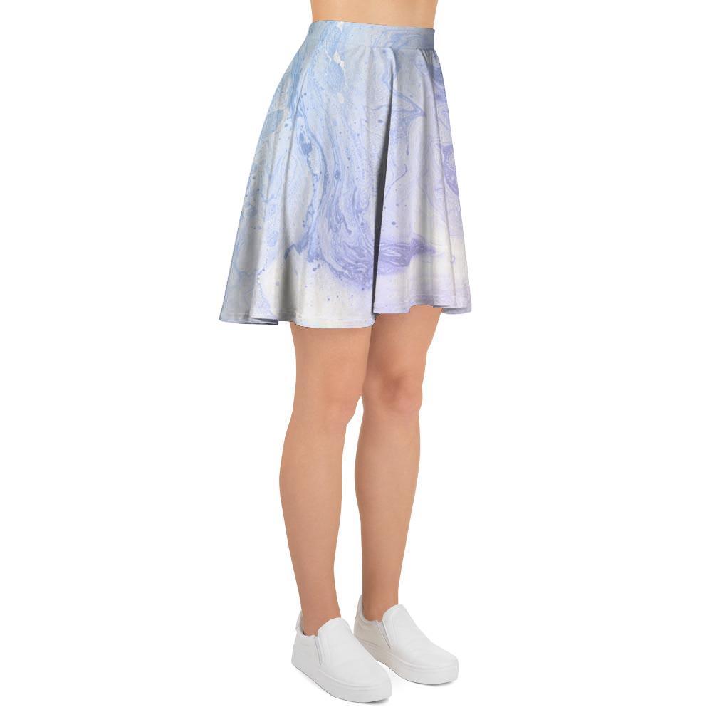Pastel Marble Women's Skirt-grizzshop