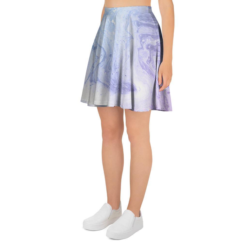 Pastel Marble Women's Skirt-grizzshop