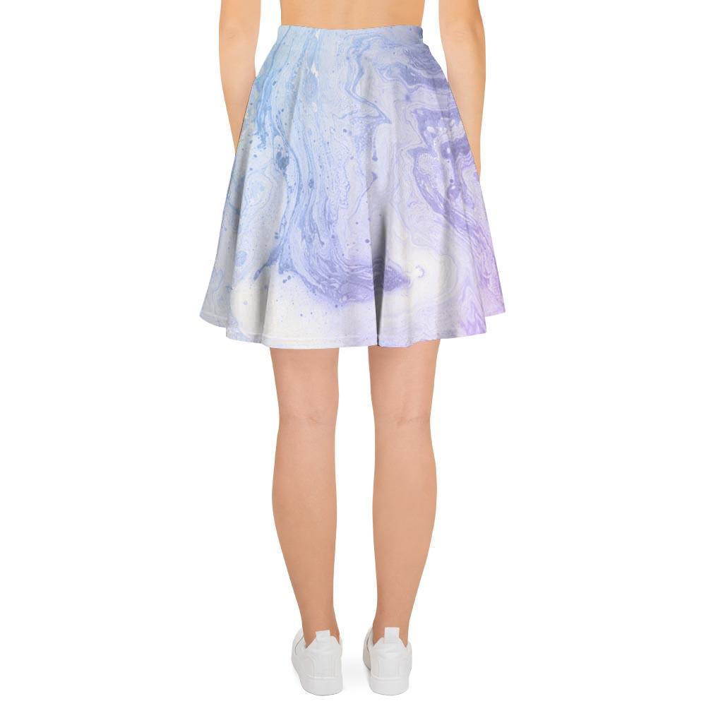 Pastel Marble Women's Skirt-grizzshop