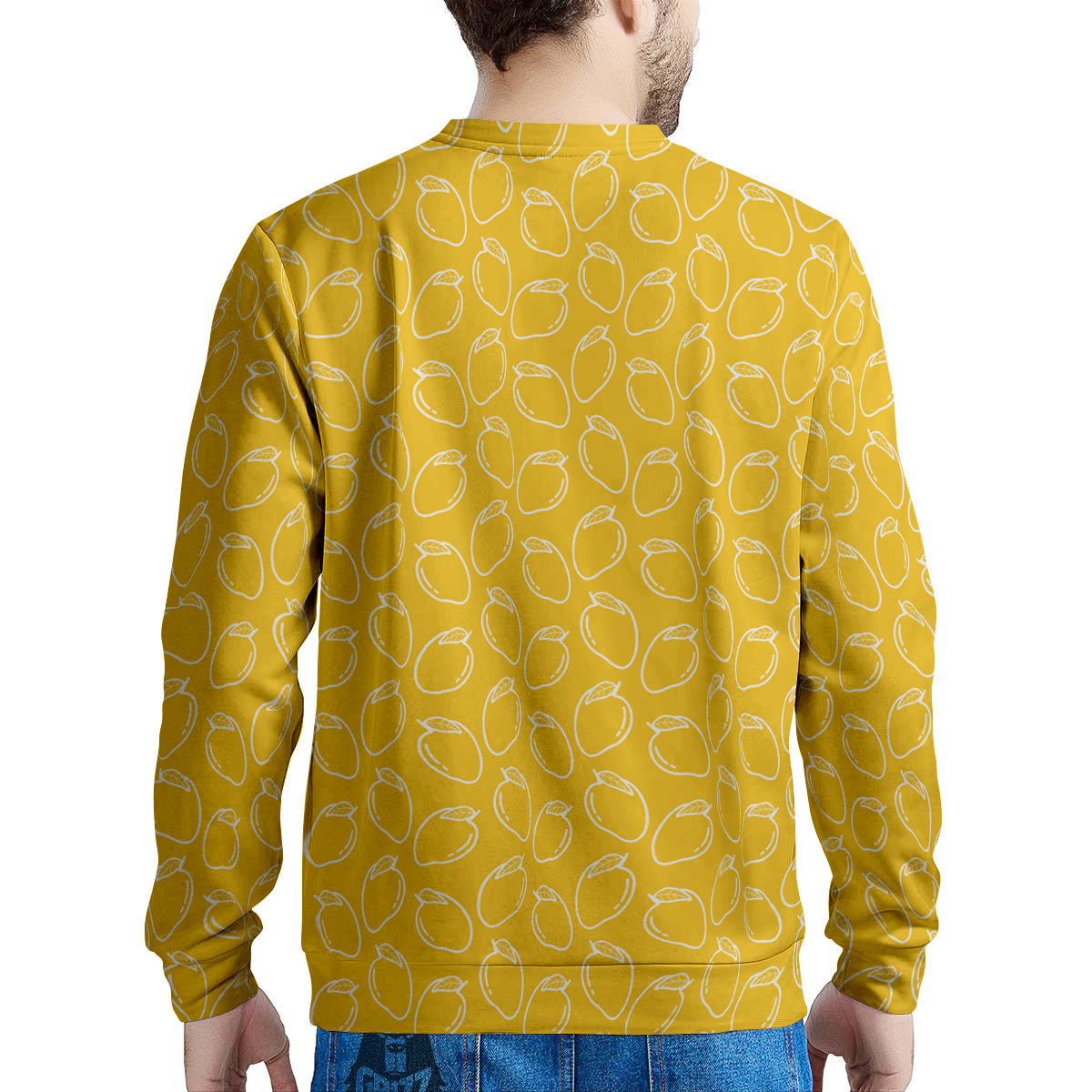 Pattern Mango Print Men's Sweatshirt-grizzshop