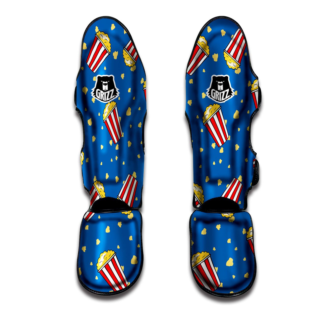 Popcorn Box Print Pattern Muay Thai Boxing Shorts