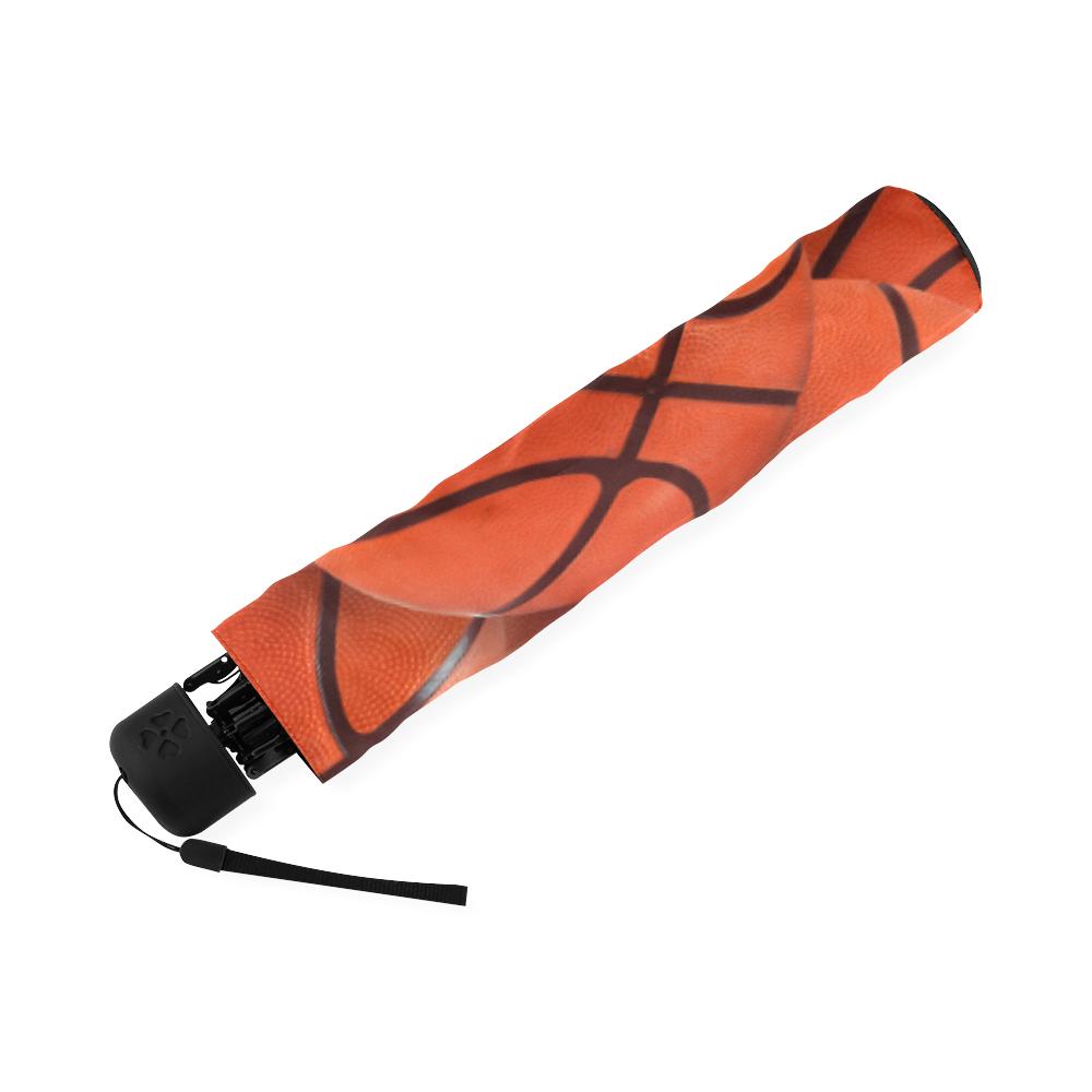 Pattern Print Basketball Foldable Umbrella-grizzshop