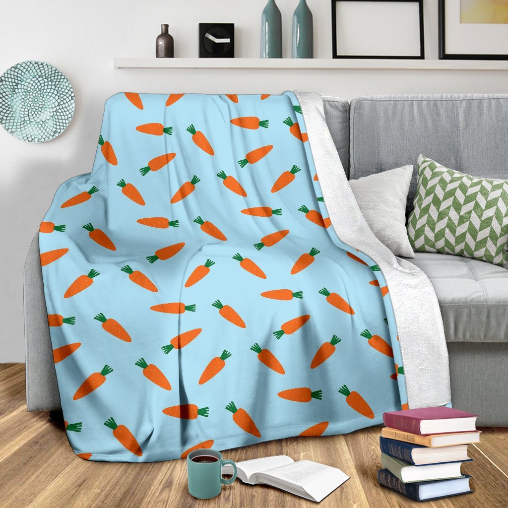 Pattern Print Carrot Blanket-grizzshop