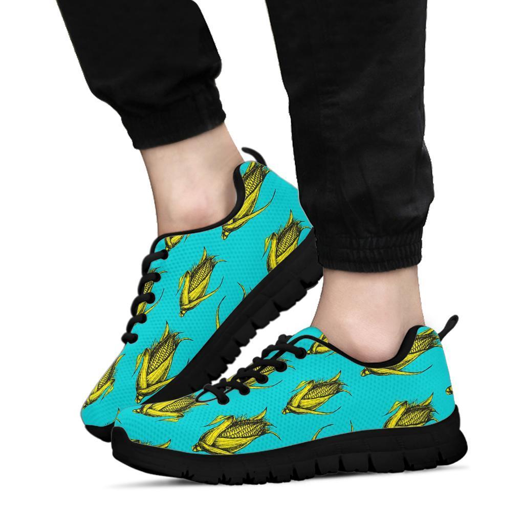 Pattern Print Corn Sneaker Shoes For Men Women-grizzshop