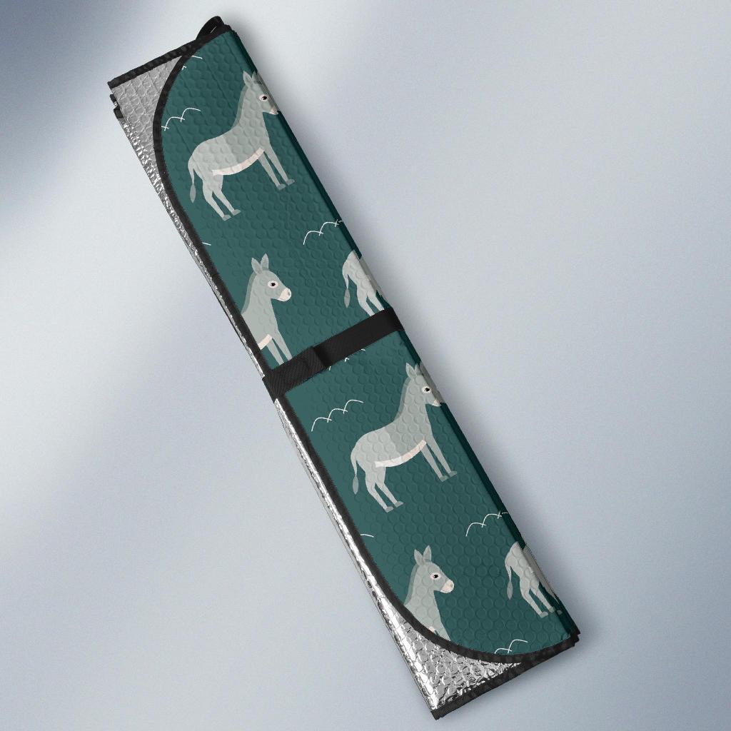 Pattern Print Donkey Car Sun Shade-grizzshop