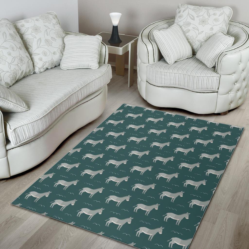 Pattern Print Donkey Floor Mat-grizzshop