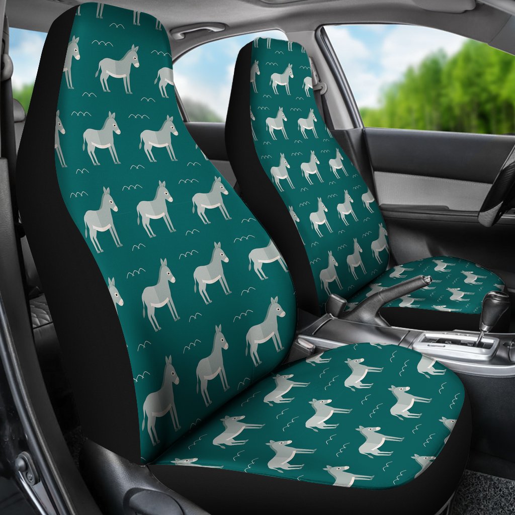 Pattern Print Donkey Universal Fit Car Seat Cover-grizzshop