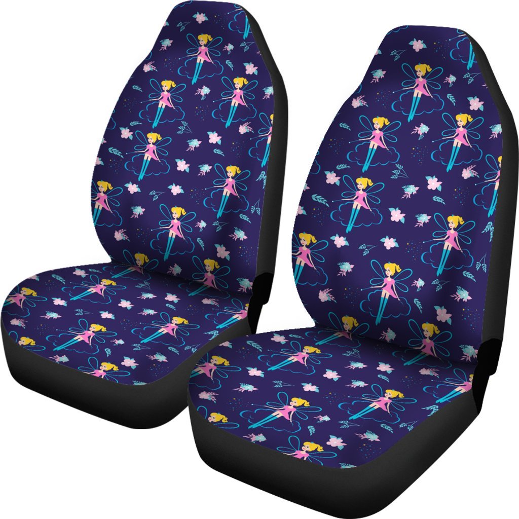 Pattern Print Fairy Universal Fit Car Seat Cover-grizzshop