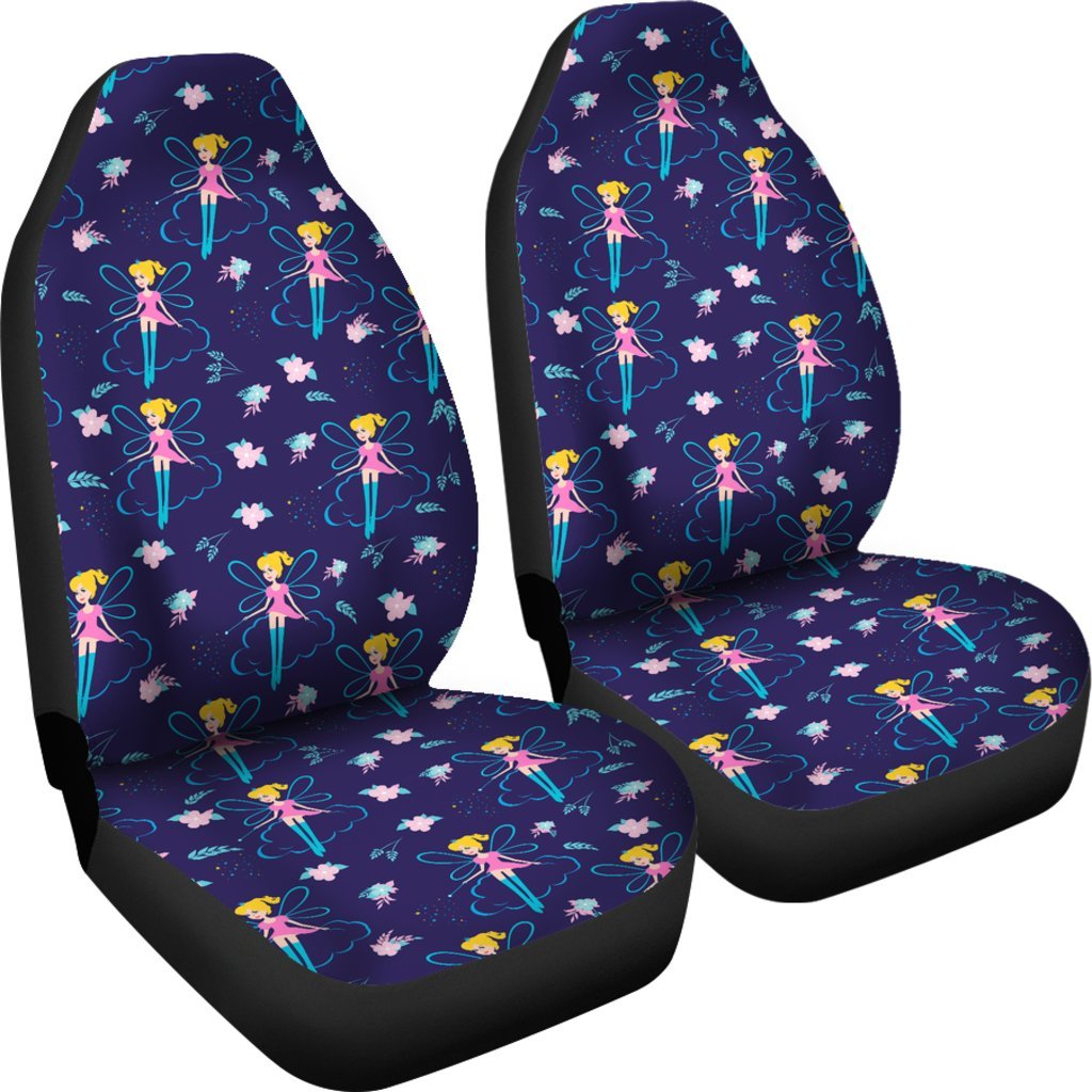 Pattern Print Fairy Universal Fit Car Seat Cover-grizzshop